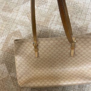 Vintage Celine tan purse